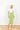 Green Check Tweed Maxi Wrap Skirt
