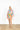 Peach Tropical Garden Mini Caftan