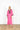 Bubblegum Sequin Panels Deep V Maxi Caftan