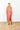 Salmon Palm Satin Maxi Caftan