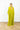Lime Sequin Crochet Maxi Keyhole Caftan