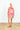 Guava Sheer Palm Micro Caftan