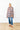 Americana Geometric Boyfriend Shirt