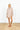 Lavender Boucle Stripe Mini Caftan