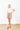 Dune Stripe Cotton Mini Wrap Skirt