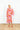 Guava Sheer Palm Maxi Caftan