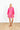 Raspberry Garden Lace Mini Caftan