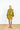 Golden Shadow Stripe Mini Open Front Caftan