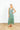 Marine Geometric Satin Maxi Swing Dress