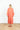 Papaya Zebra Linen Maxi Caftan