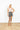 Midnight Shell Cotton Mini Wrap Skirt