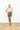 Bone Shell Cotton A-Line Top