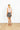 Midnight Shell Cotton Mini Wrap Skirt