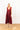 Maroon Satin Beaded Maxi Swing Dress