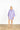 Lavender Bubble Jacquard Mini Open Front Caftan