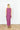 Magenta Lime Terry Stripe Maxi Wrap Skirt