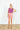 Pink Sand Terry Stripe Mini Wrap Skirt